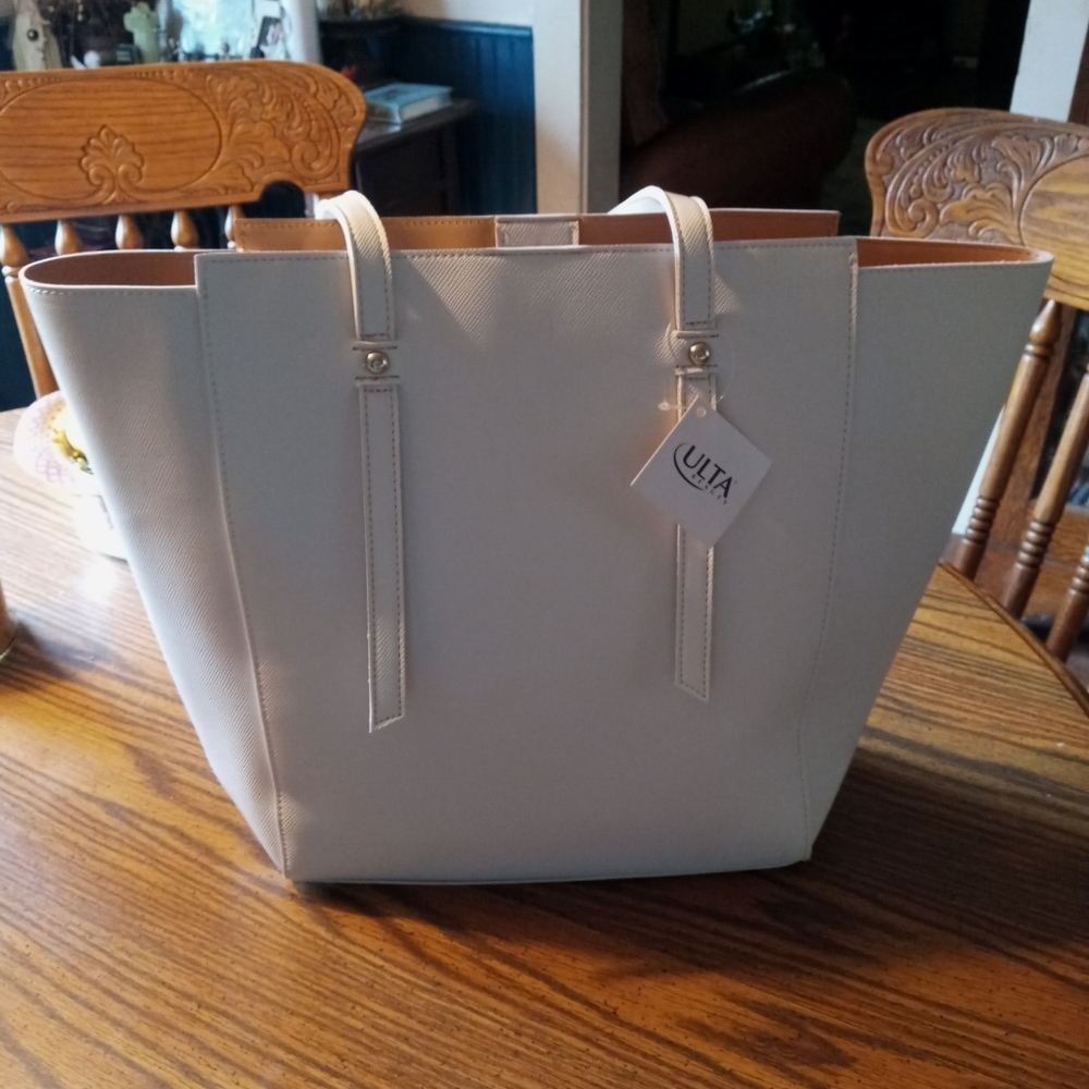 White Ulta Beauty Tote